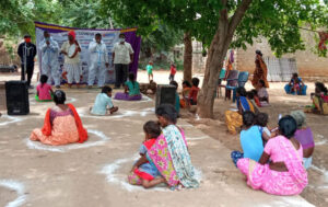 Awareness sessions about COVID-19 preventive measures provided by RDT to the Chenchu Community